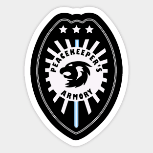 Peacekeeper's Armory T-Shirt Sticker